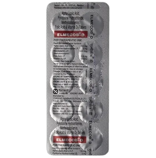 elmecob d tablet 10's
